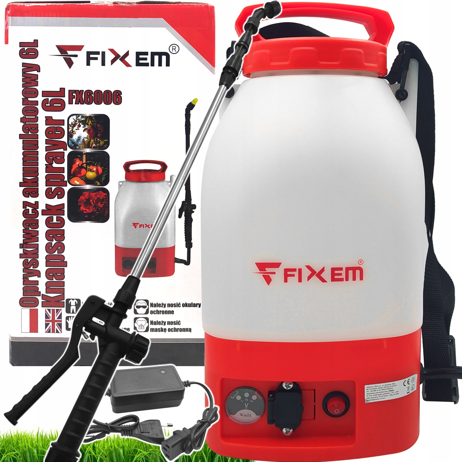 Akumulátorový Postřikovač FX60064, 6 l