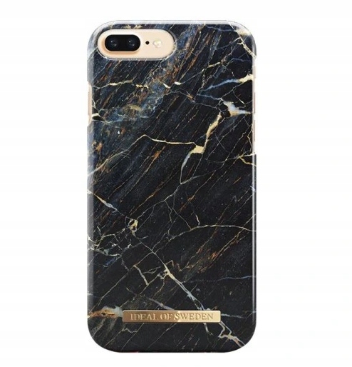 Plecki etui Slim iDeal of Sweden Apple iPhone 8/7/6/6s Plus marmurek