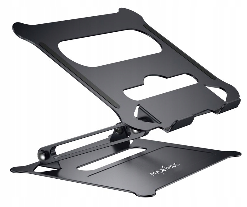 MAXXIMUS FOLD PRO LAPTOP STAND GRAY/SZARY, regulowana podstawka #190480