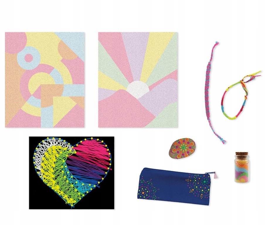 Zestaw kreatywny 8 projektów Janod 8+ Marka Janod