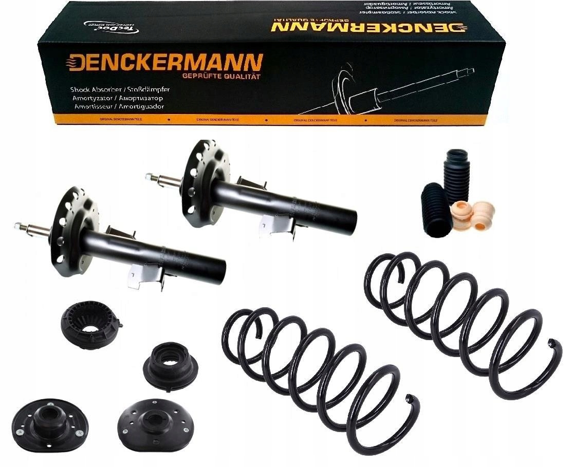 Tlumiče Upevnění Pružiny Volvo S60 II V60 2010- Přední Sada