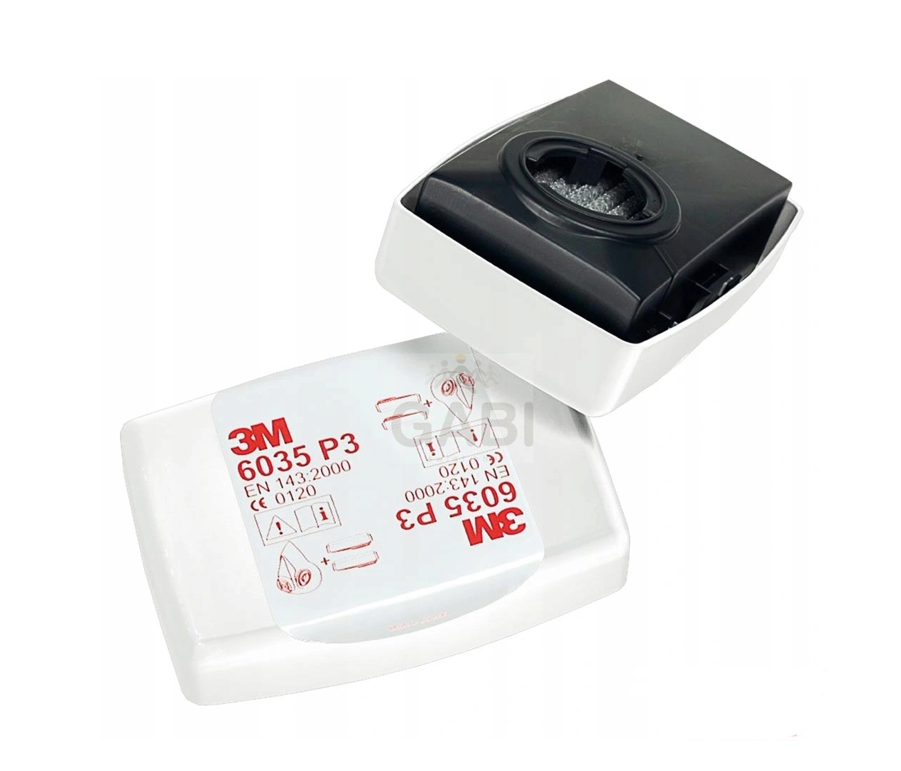 

Filtr Przeciwpyłowy P3 6035 Do Półmasek 3M Kpl