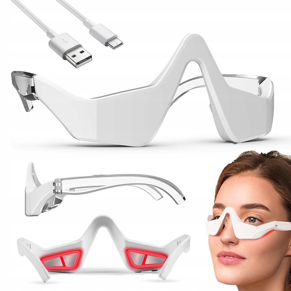 Masážní Přístroj Oka s červeným světlem Redukce vrásek Mikroproudy