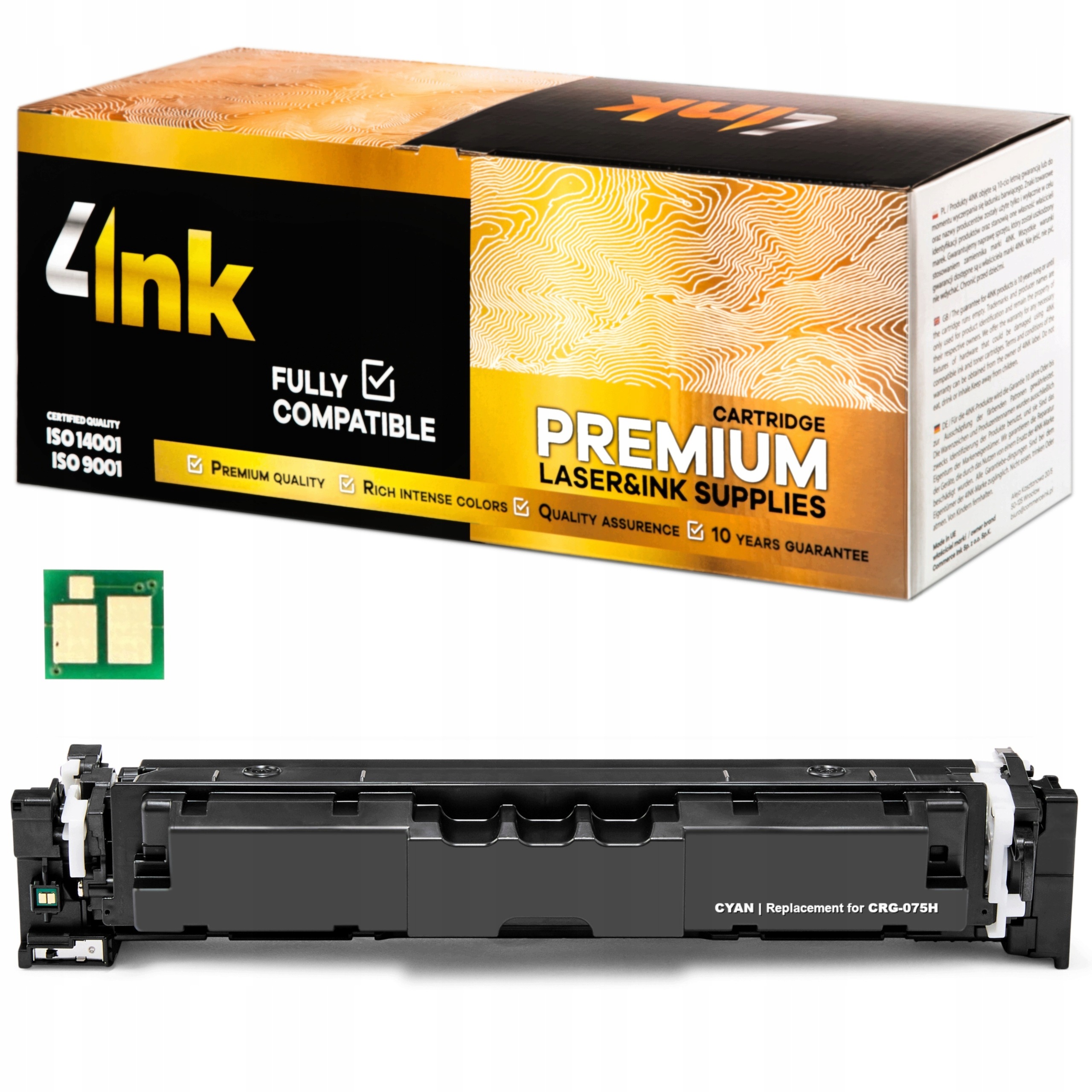 Toner CRG-075H XL Pro Canon i-SENSYS LBP-646Cdw LBP-647Cdw MF664Cdw MF667Cdw