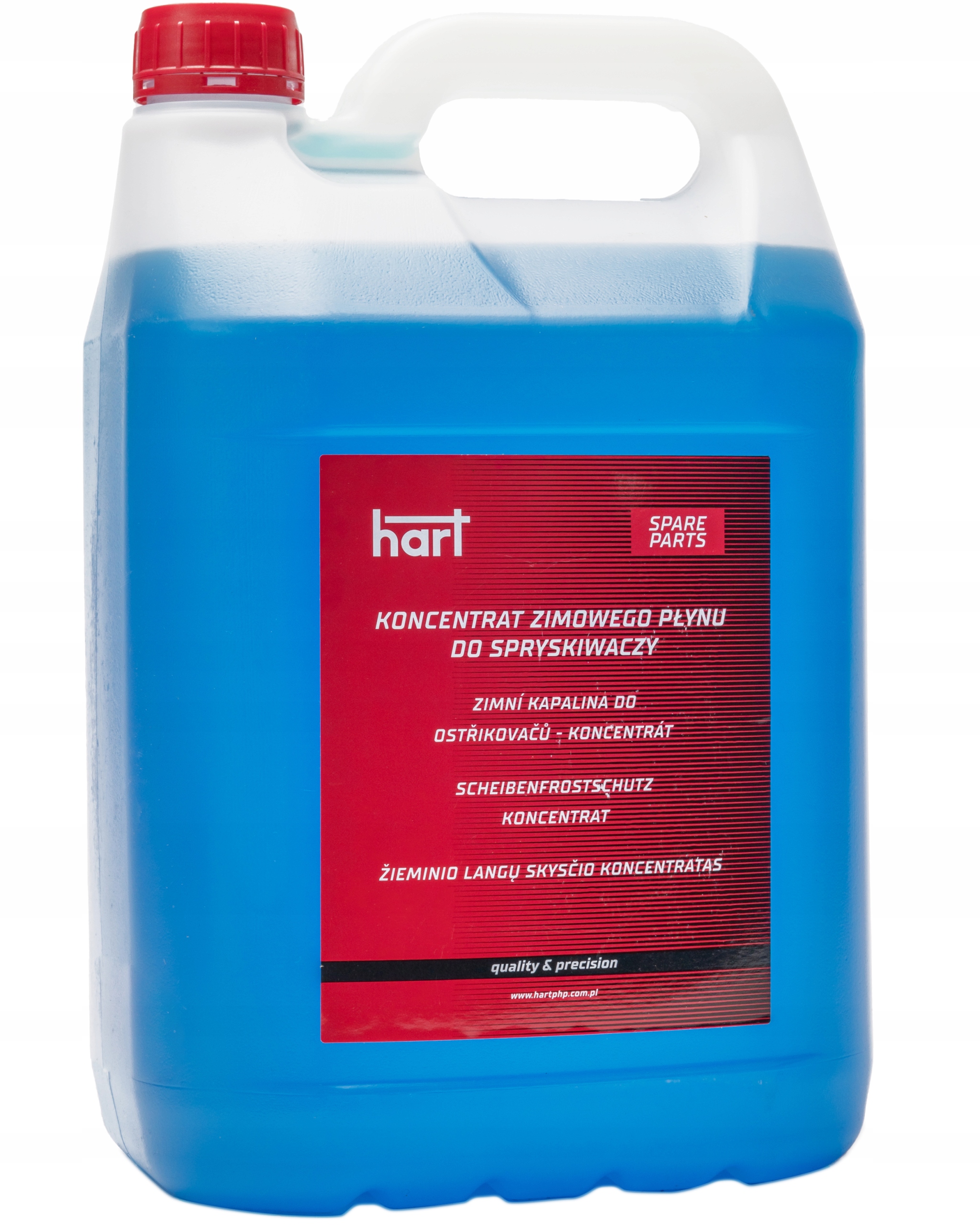 PŁYN DO SPRYSKIWACZY ZIMOWY KONCENTRAT -80°C 5L