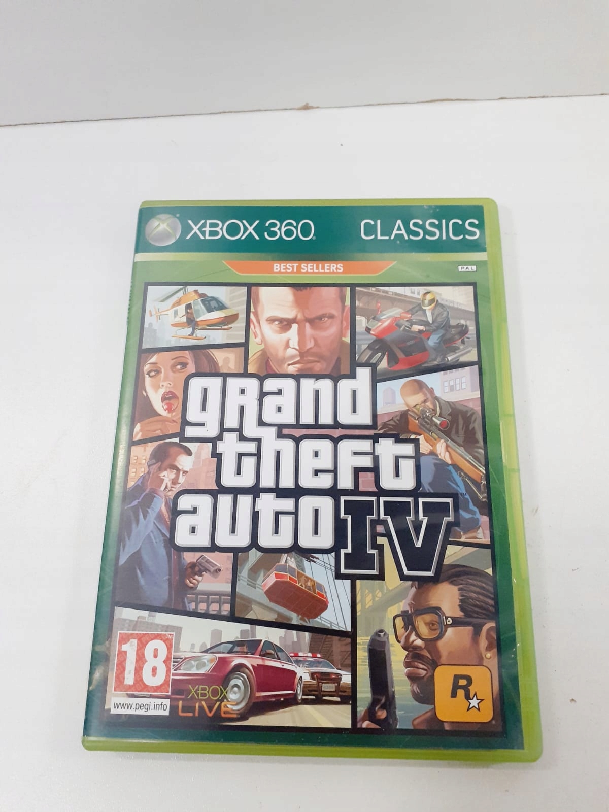 GTA IV Xbox 360 pudełkowa