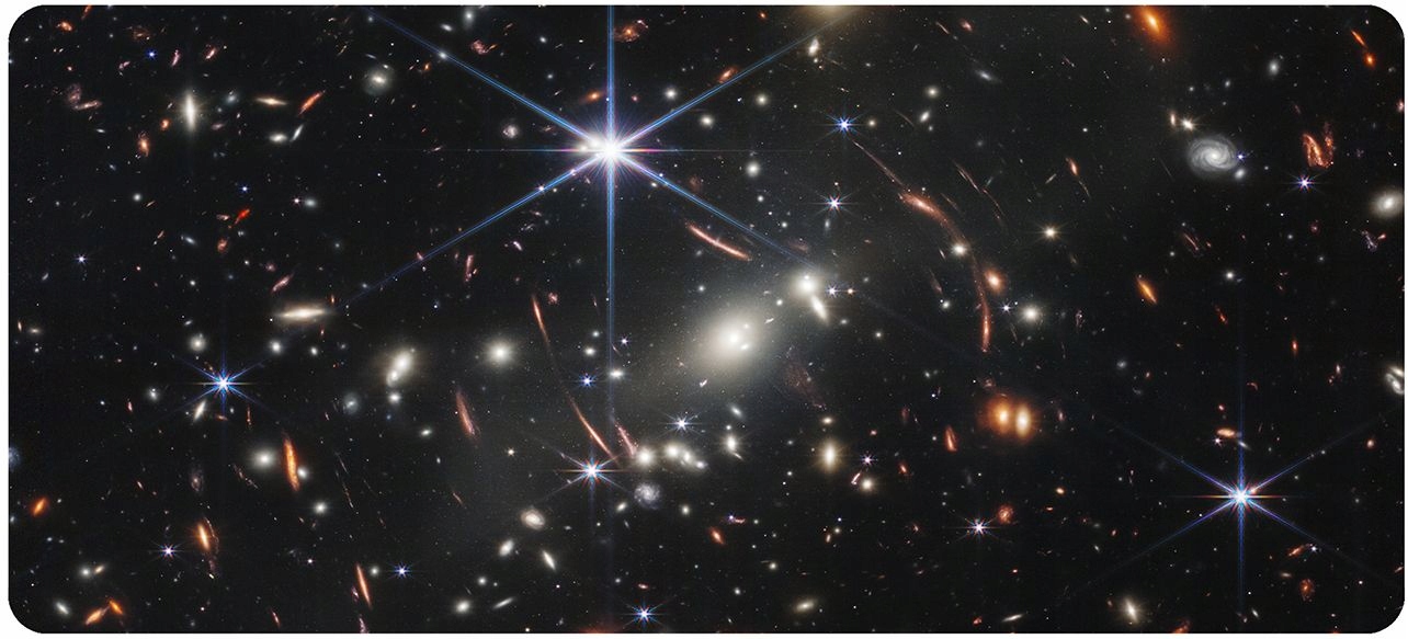 Podložka Pod Myš Hluboký Vesmír James Webb 90X40 CM Rpg