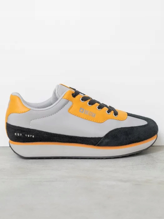 

Big Star Sneakersy Męskie Szare JJ174297 44
