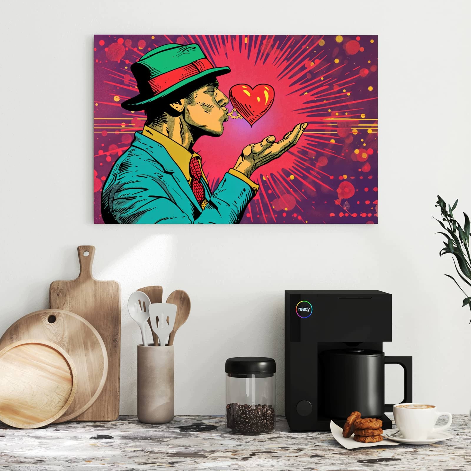 Magnetická tabule Pocalunek Milošč 60 × 40 cm