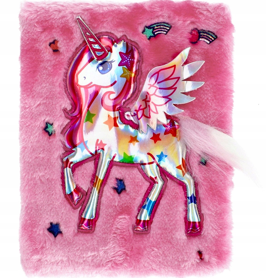 

Notes Pluszowy Pamiętnik Jednorożec Unicorn