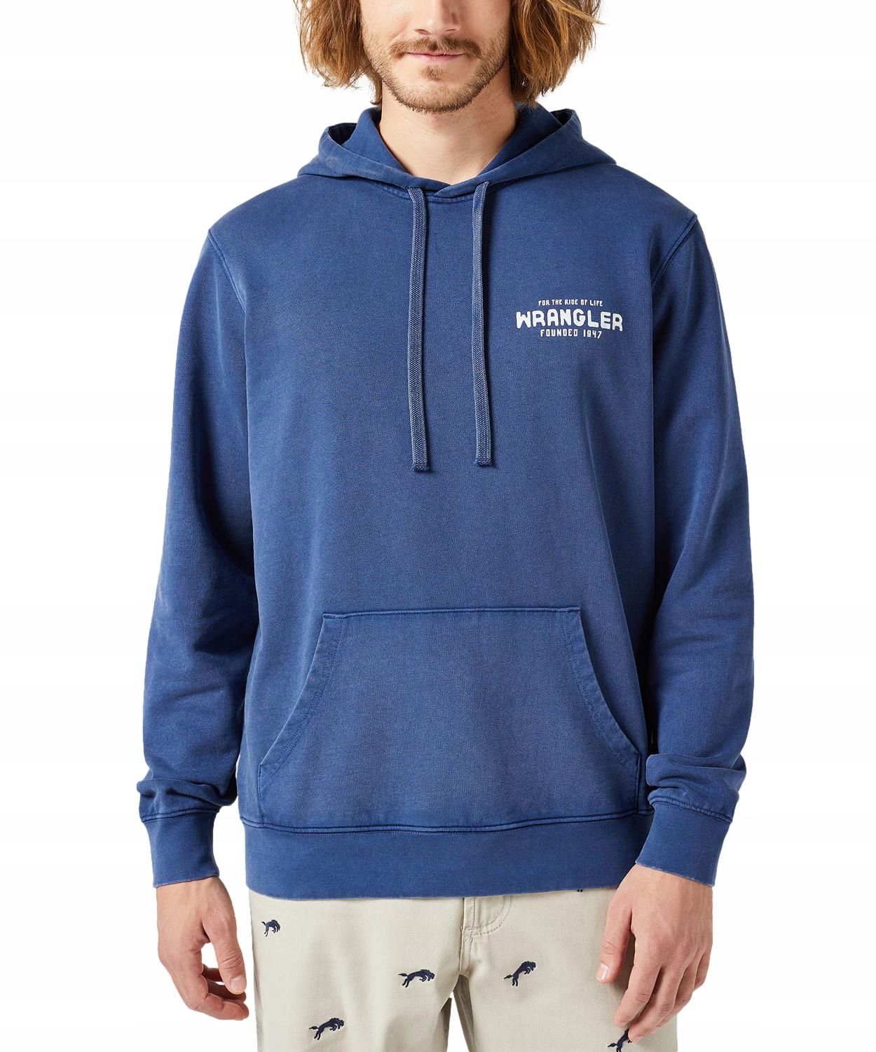 Wrangler mikina s kapucí (klokanka) bavlna Graphic Hoodie XXL