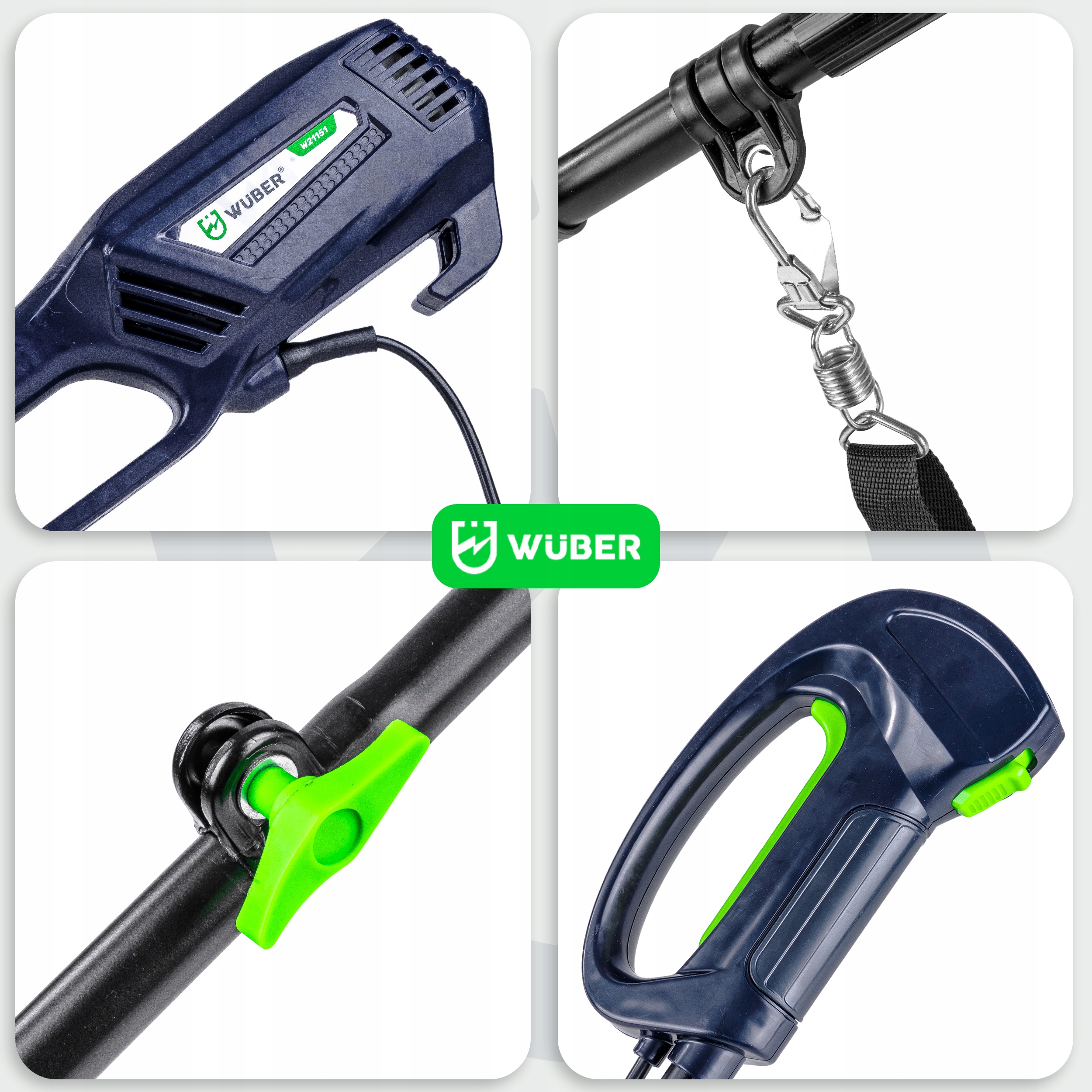 PODKASZARKA KOSA ELEKTRYCZNA DO TRAWY WYKASZARKA + GŁOWICA ŻYŁKA OSTRZE Moc silnika 1200 W