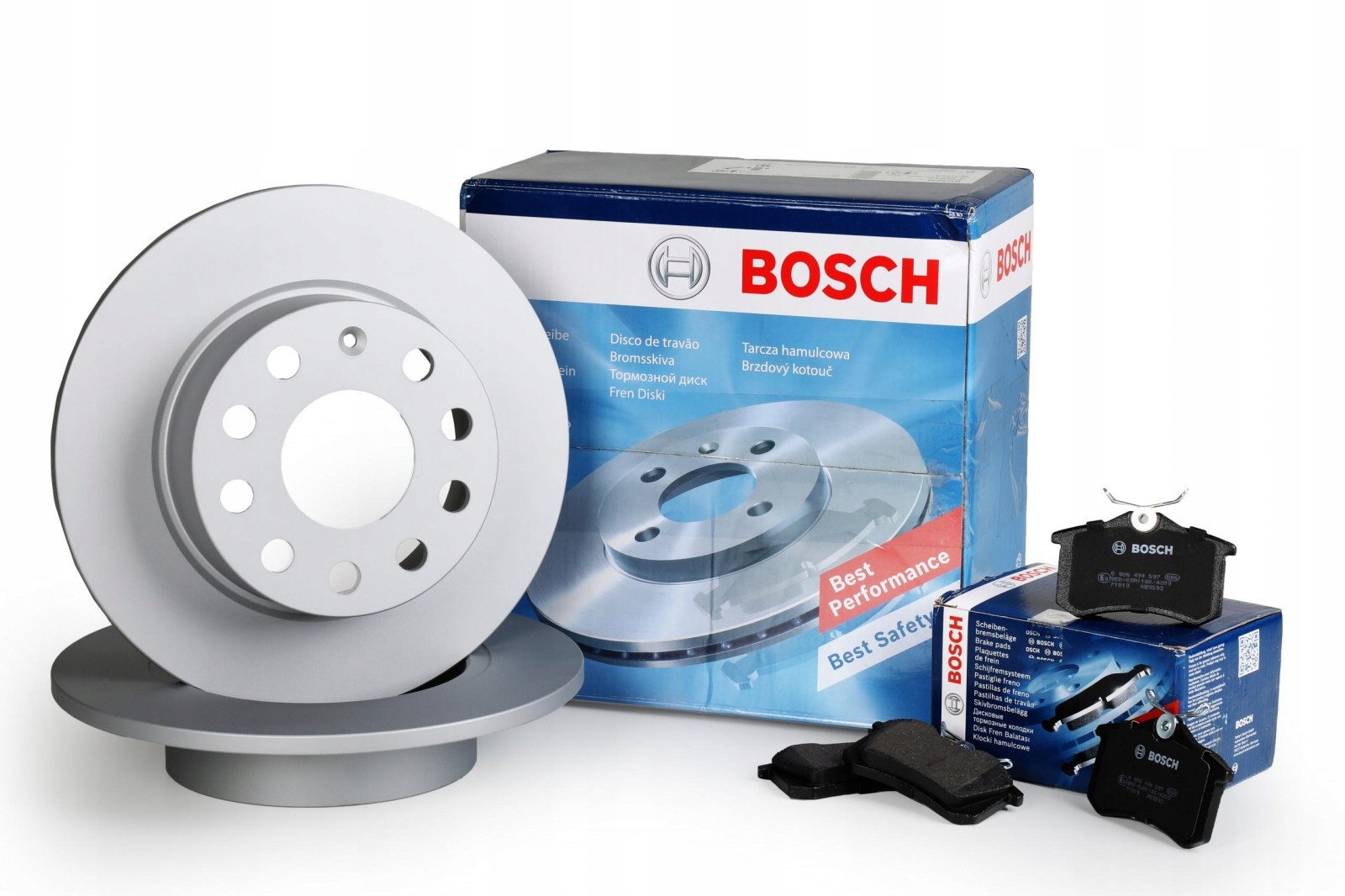 

Tarcze Klocki Bosch Tył Nissan Qashqai