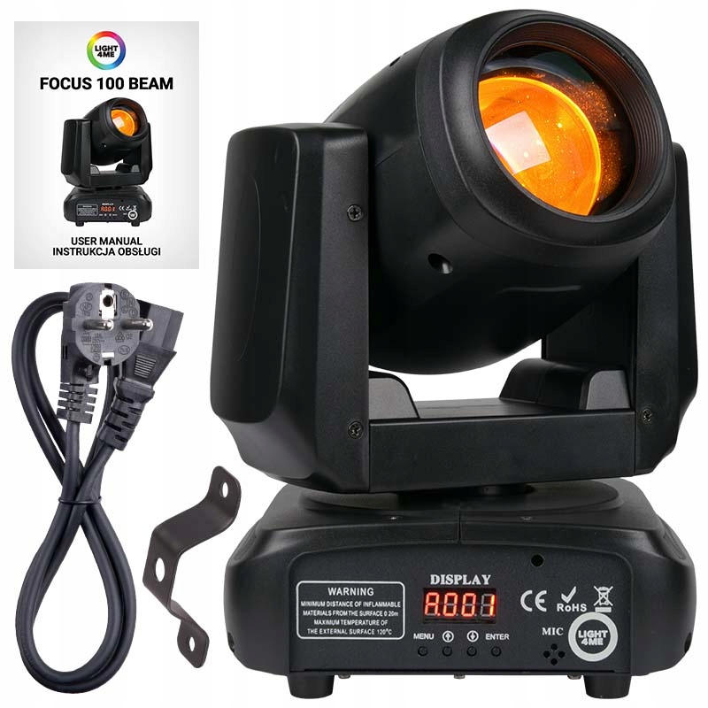 Ruchoma głowa Light4Me Focus 100 Beam