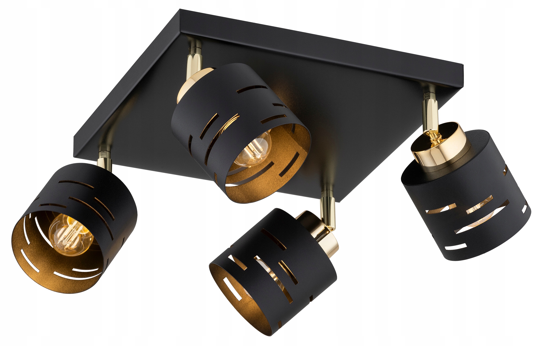 Lampa Sufitowa Żyrandol Plafon Ruchome Klosze Vox Led