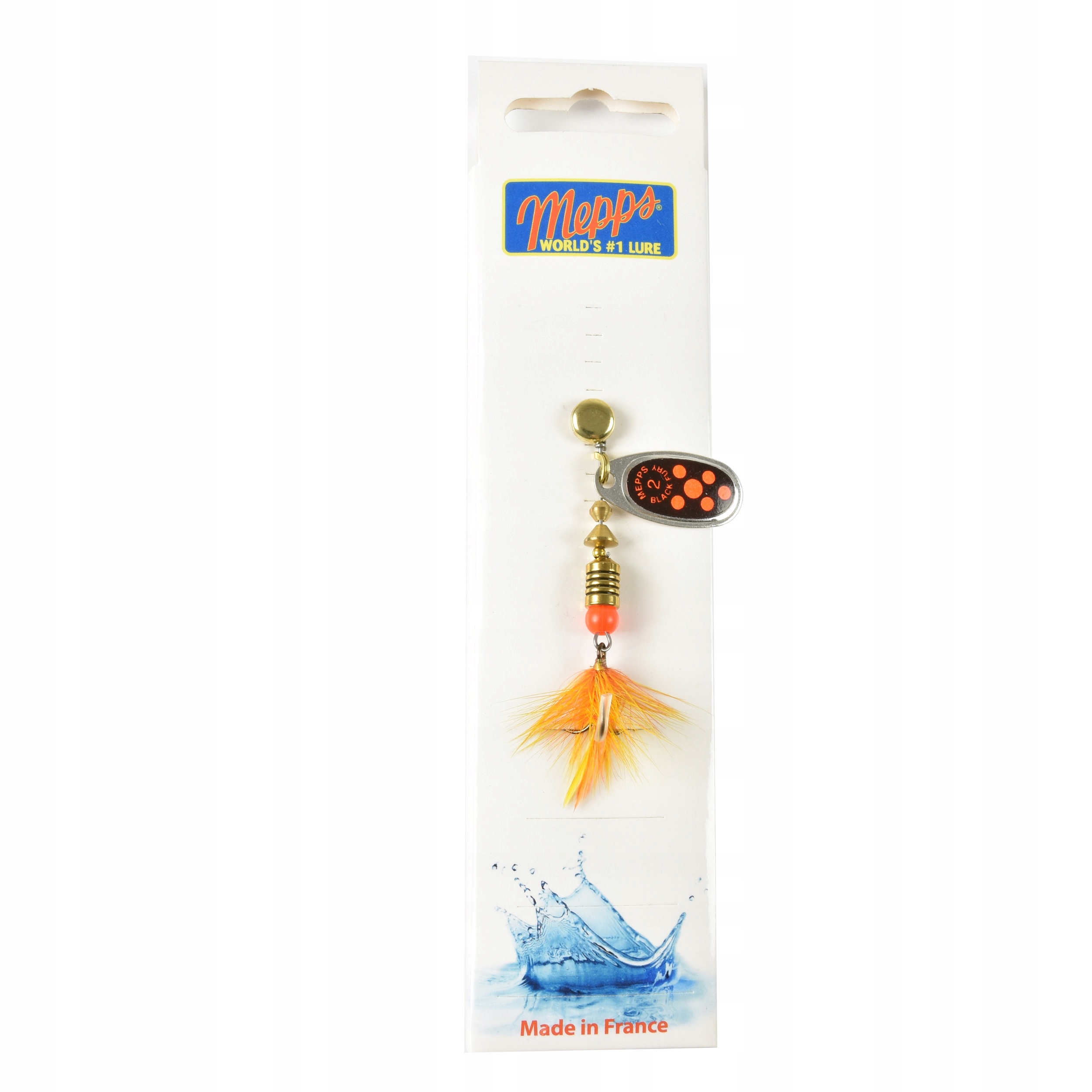 Błystka obrotowa Mepps Black Fury Mouche srebrna/czerwona rozm.2 4,5g