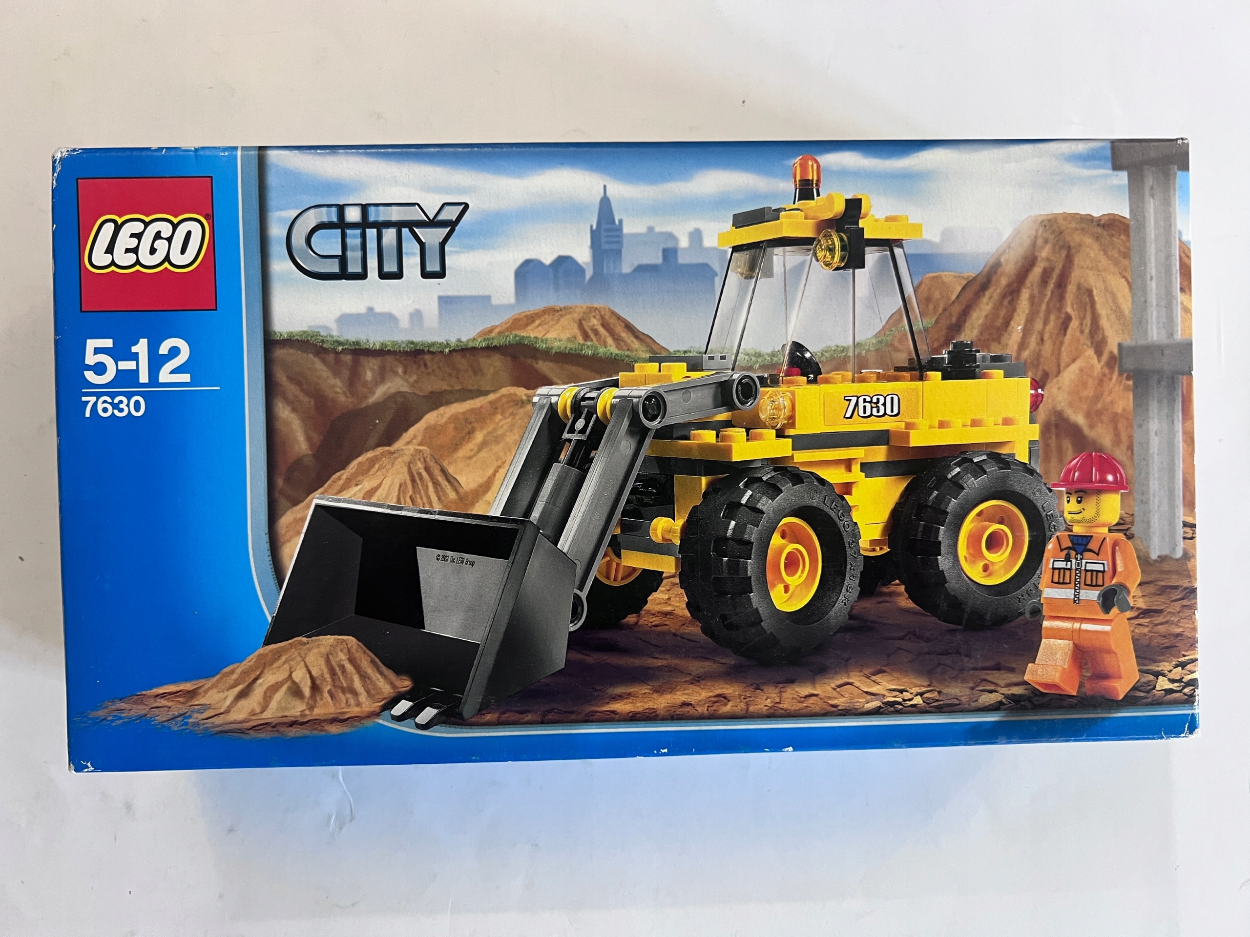 Lego 7630 City Front End Loader koparka ładowarka buldożer