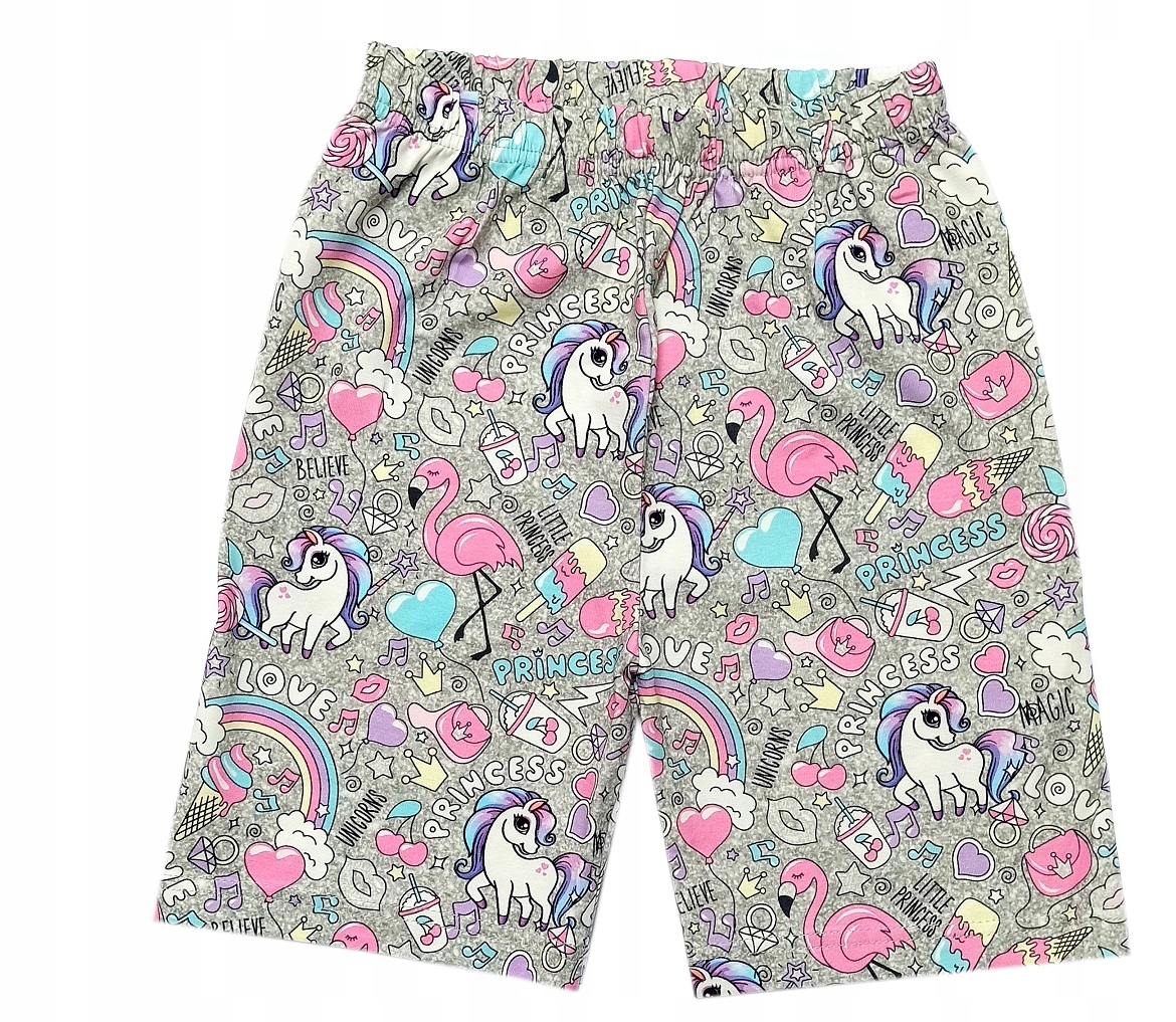 

legginsy krótkie spodenki getry Princess 3D 164