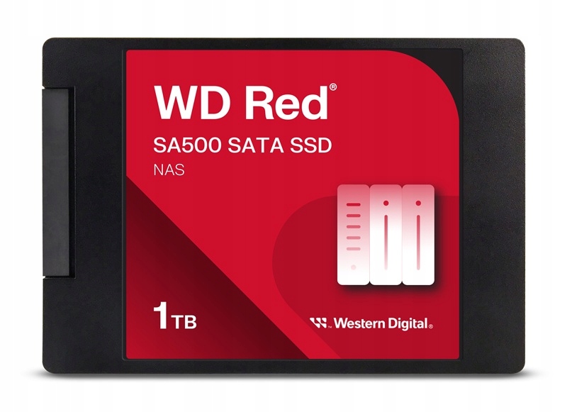 Wd Red SA500 Powered By SANDISK/1TB/SSD/2.5"/SATA/5R