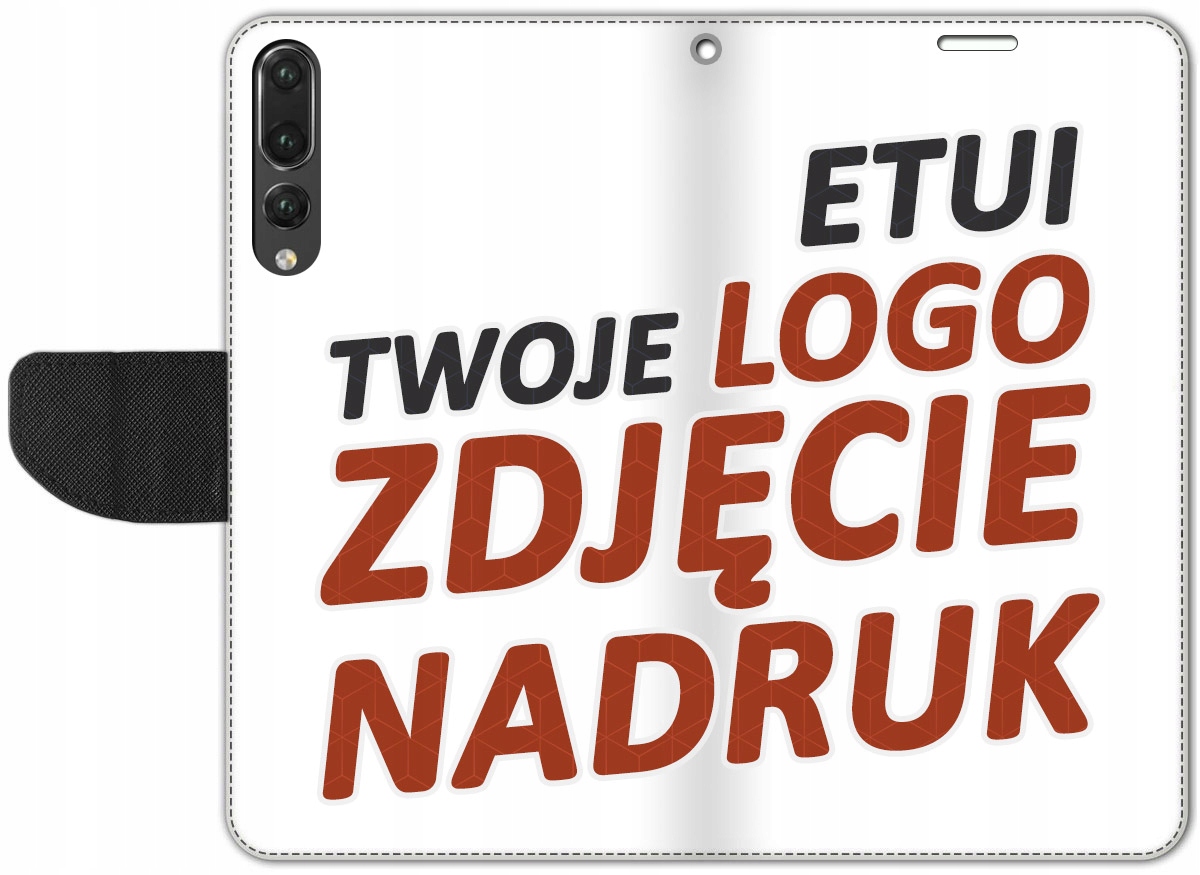 

Etui Portfel Nadruk Twoje Foto Do Huawei P20 Pro