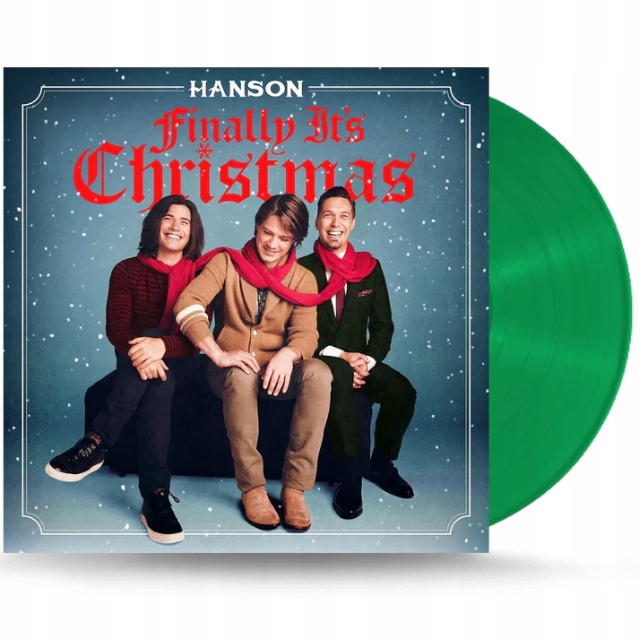 Hanson Finally It's Christmas Lp Green Folia
