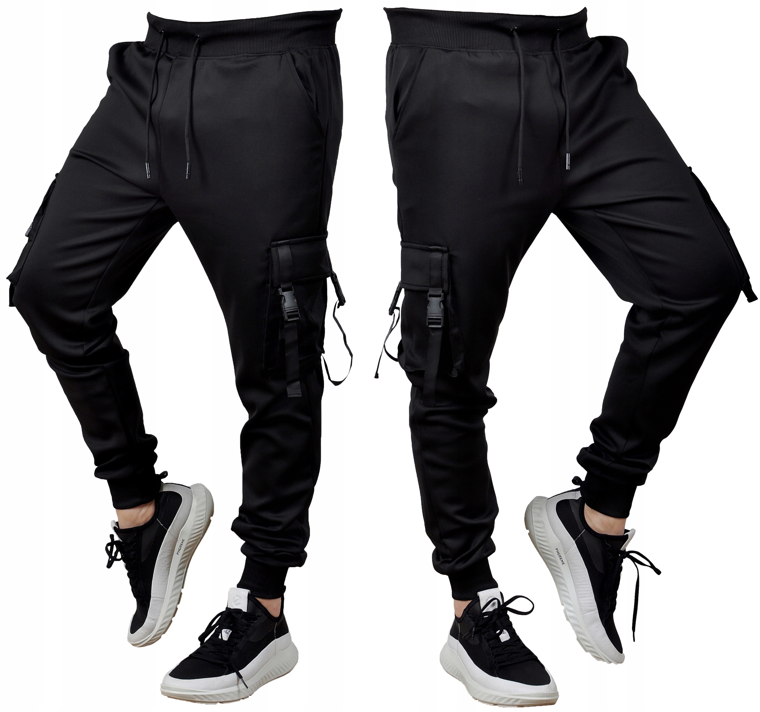 K1117 r XL MĘSKIE BOJÓWKI DRESOWE JOGGERY GŁADKIE 13410649342 - Allegro.pl