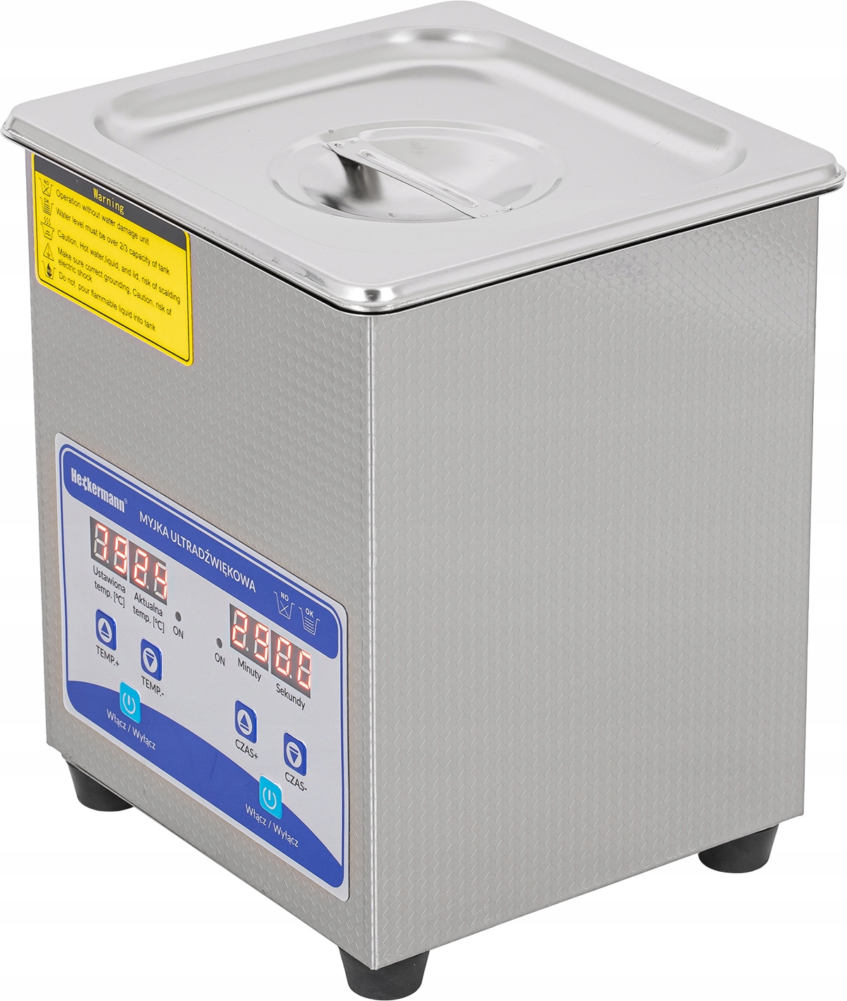 MYJKA ULTRADŹWIĘKOWA WANNA 2L 160W + KOSZ Model JP-010S