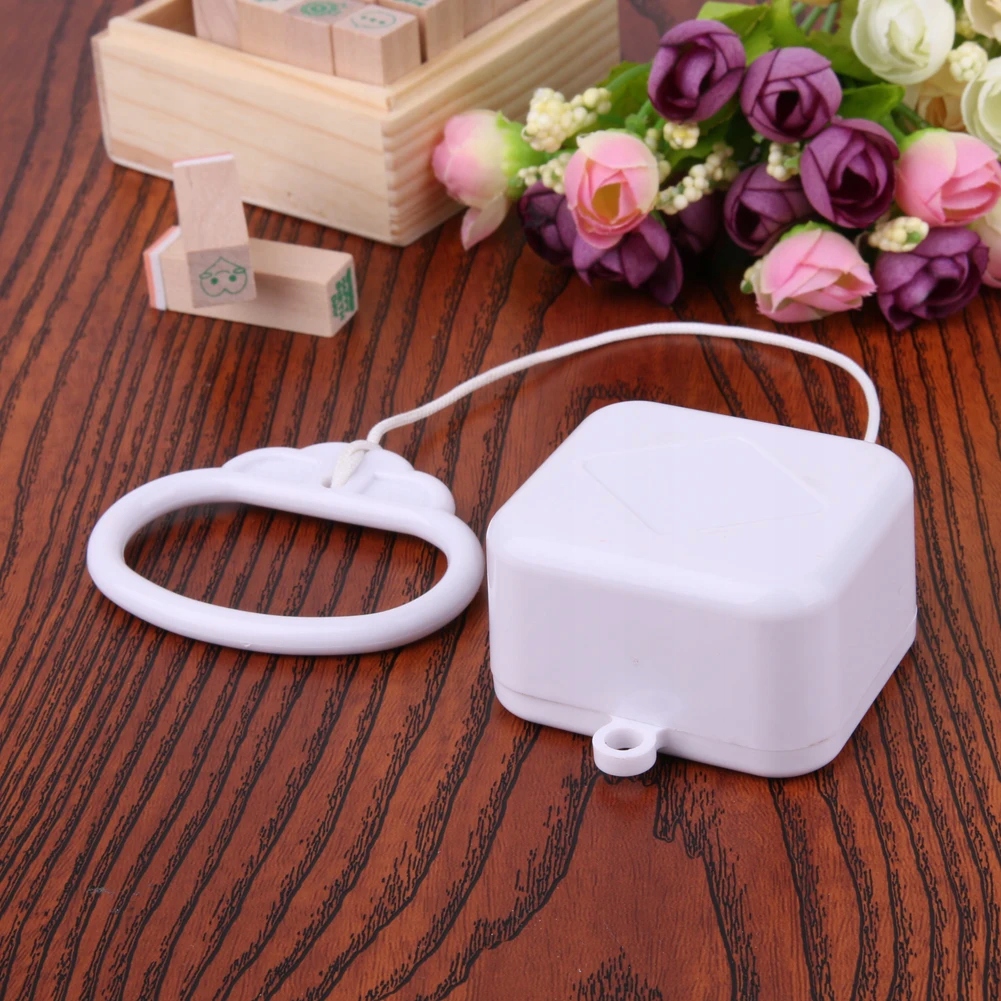 Pull Ring Music Box White Plastic Pull String Cloc EAN (GTIN) 5902353224162