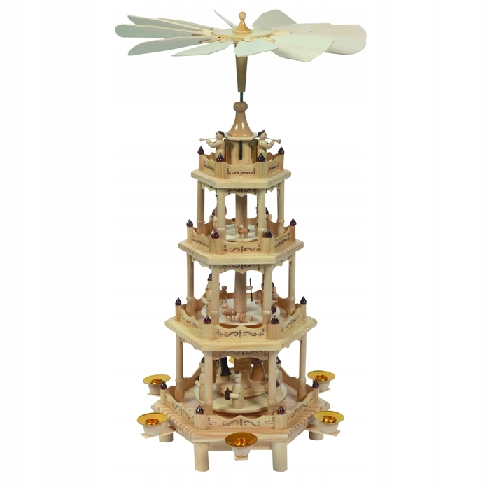 Świecznik drewno OBC 55 cm