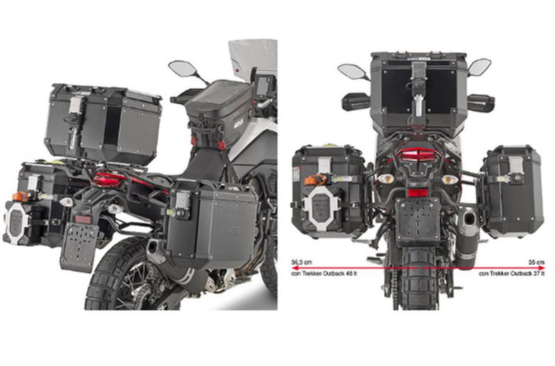 Kappa Rošt Bočných Kufrov Monokey Kfr Alu Yamaha Tenere 700 (19-22)