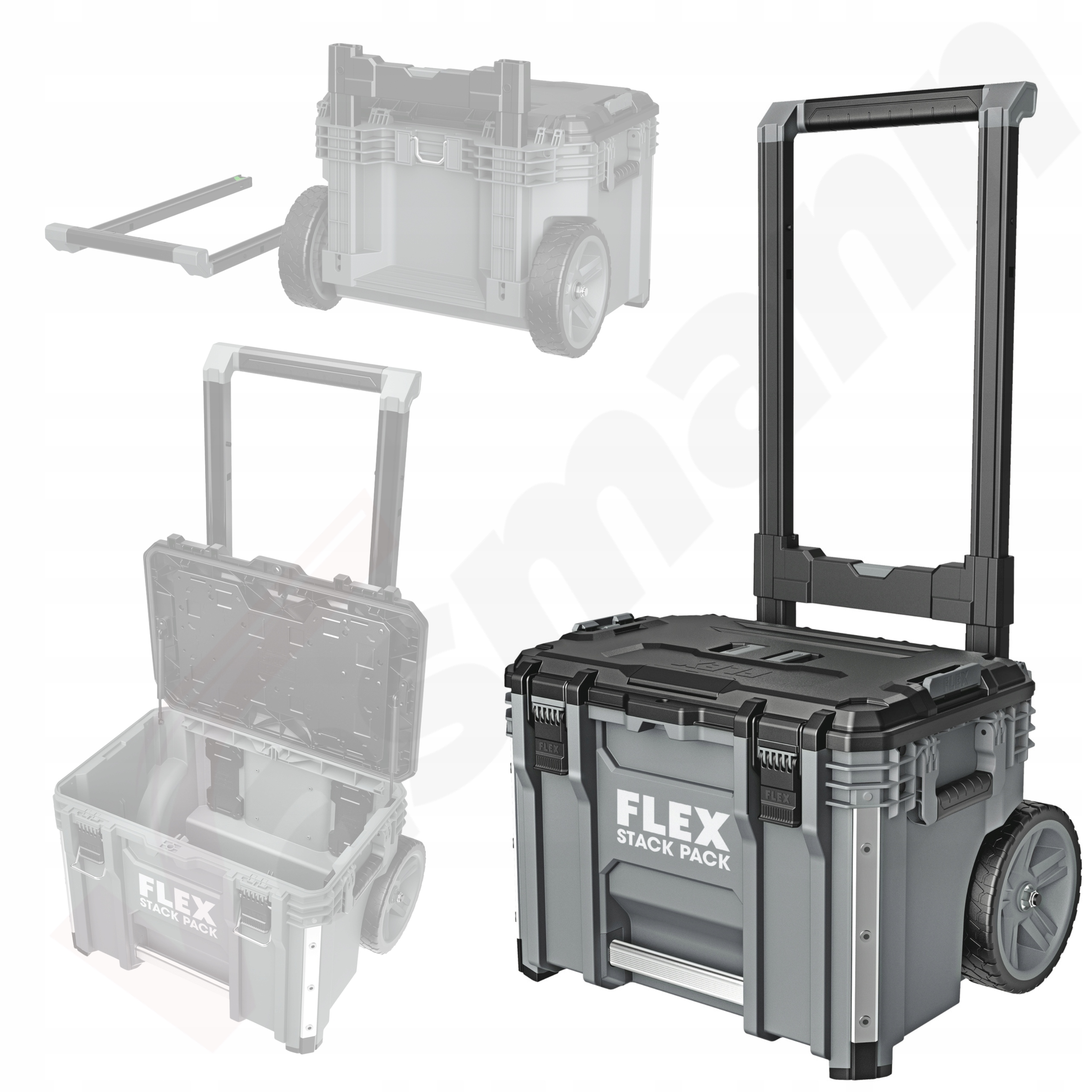 Skrzynia Na Kołach Walizka Transportowa Stackpack Flex Tk-l Sp Rb