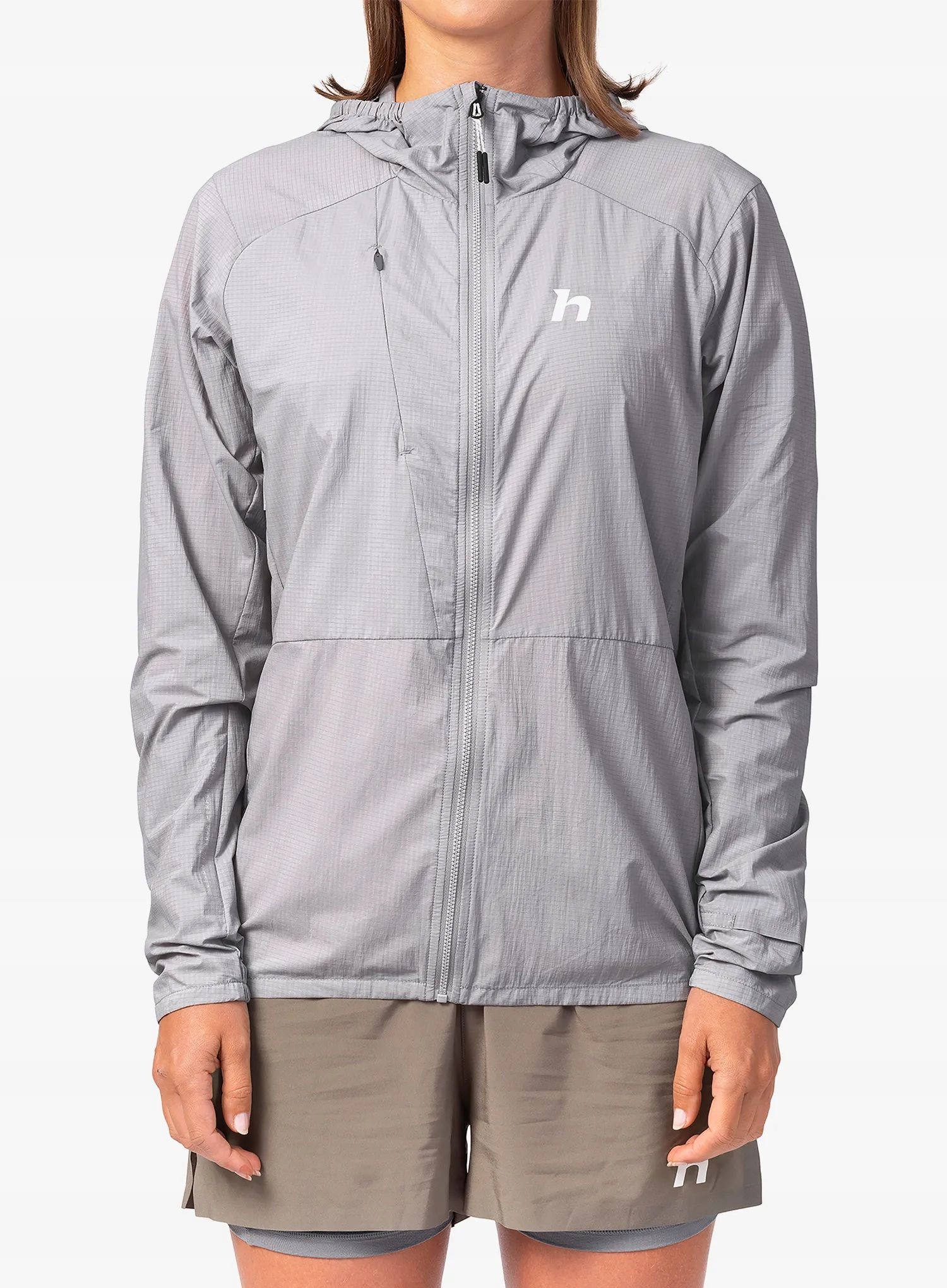 Kurtka damska Hannah Dusty Hoody sleet 38 (M)