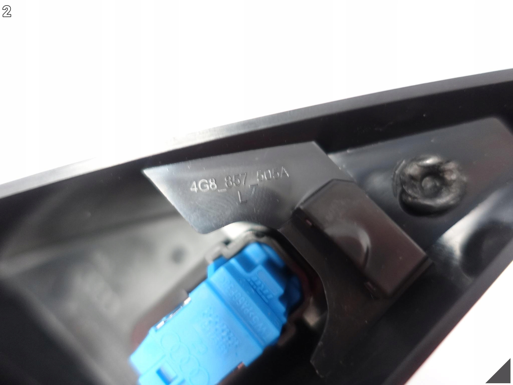 AUDI A7 S7 4G8 LIFT 10-18 cover mirrors left front ASYSYTENT changes supports