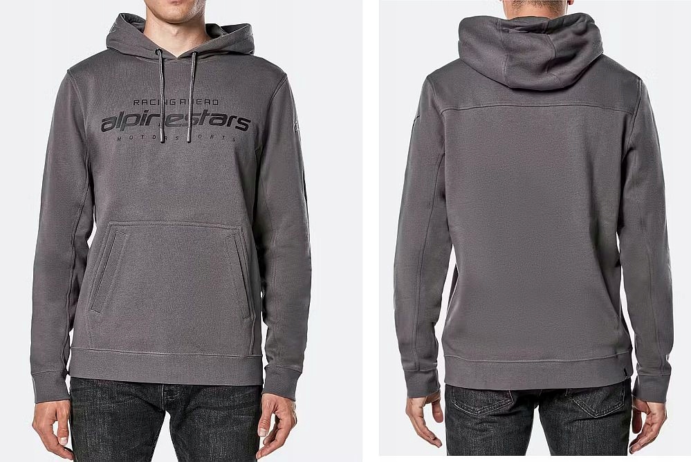 Alpinestars mikina Set hoodie šedá vel. M