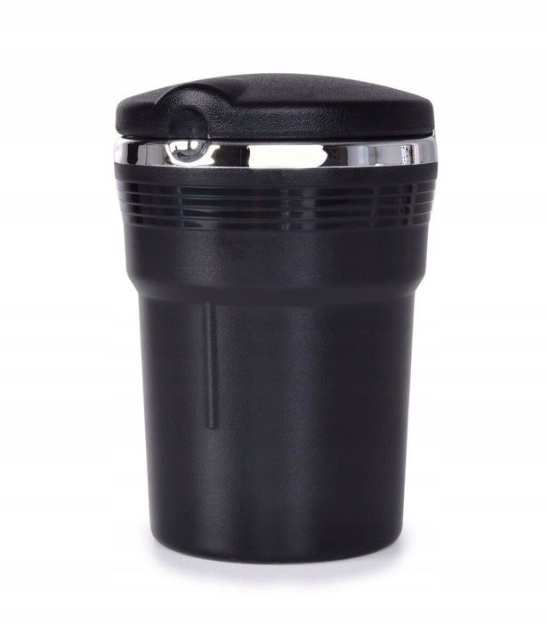 POPIELNICZKA SAMOCHODOWA LED KOSZ W MIEJSCE KUBKA EAN (GTIN) 5904734402992