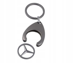 Breloczek Do Kluczy Mercedes-benz Szary