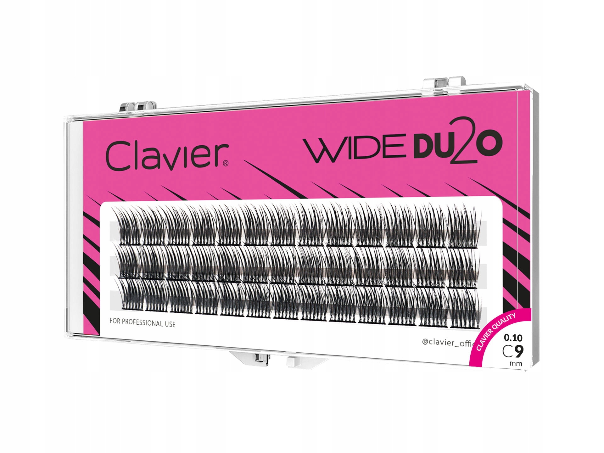 

Kępki Rzęs Clavier Wide Du2o mini paski 9mm