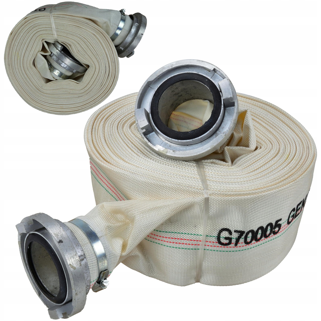 

Wąż Strażacki Parciany Do Pompy 3'' 75MM 20M Pompy