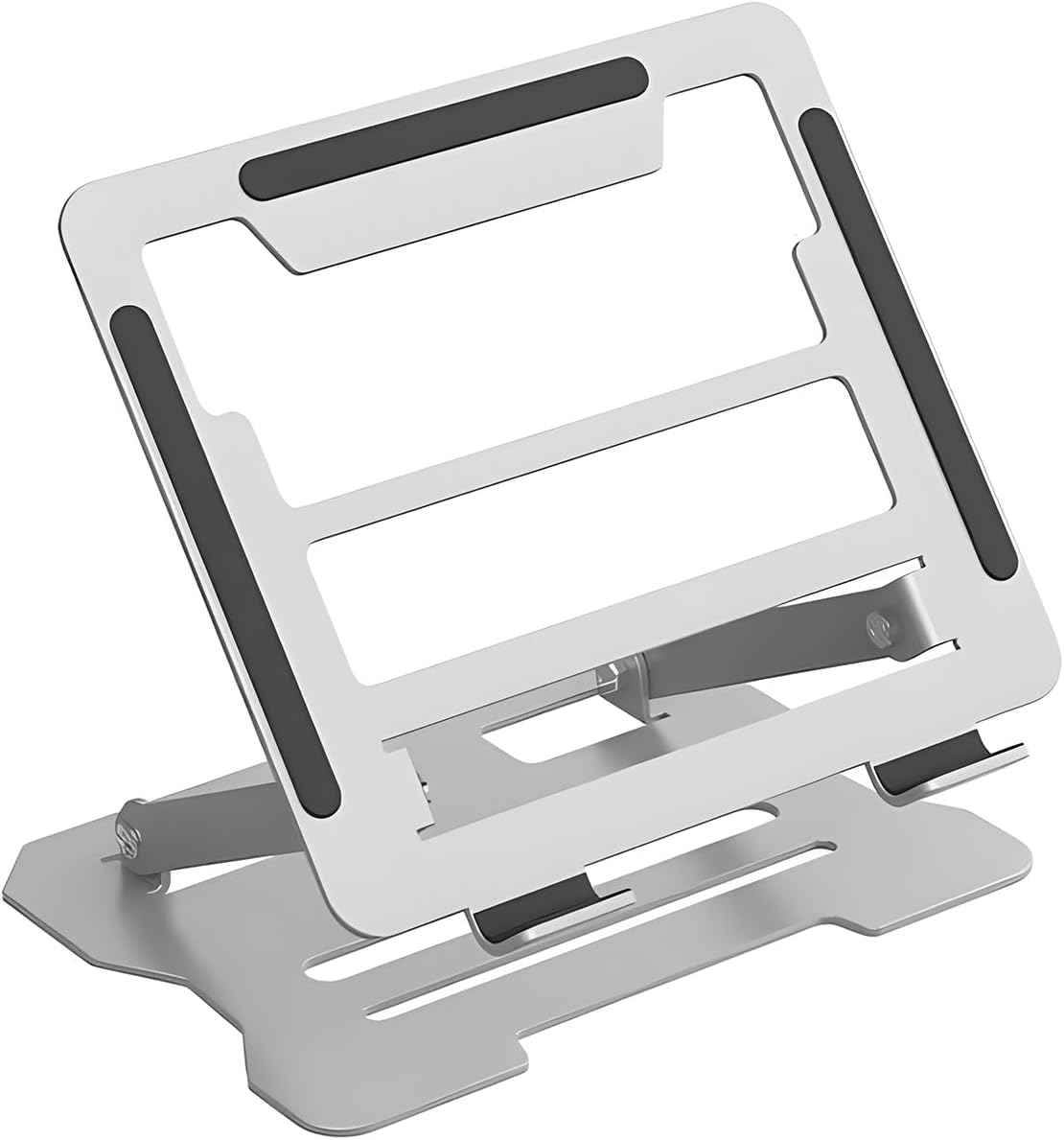 Skládací stojan pod Notebook Stojan na Notebook Zvedací držák stříbrný