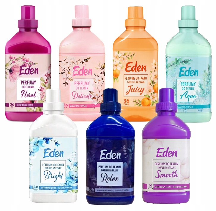 Levně Sada 7 Parfém do látky Eden 7 x 720 ml Směs Vůní