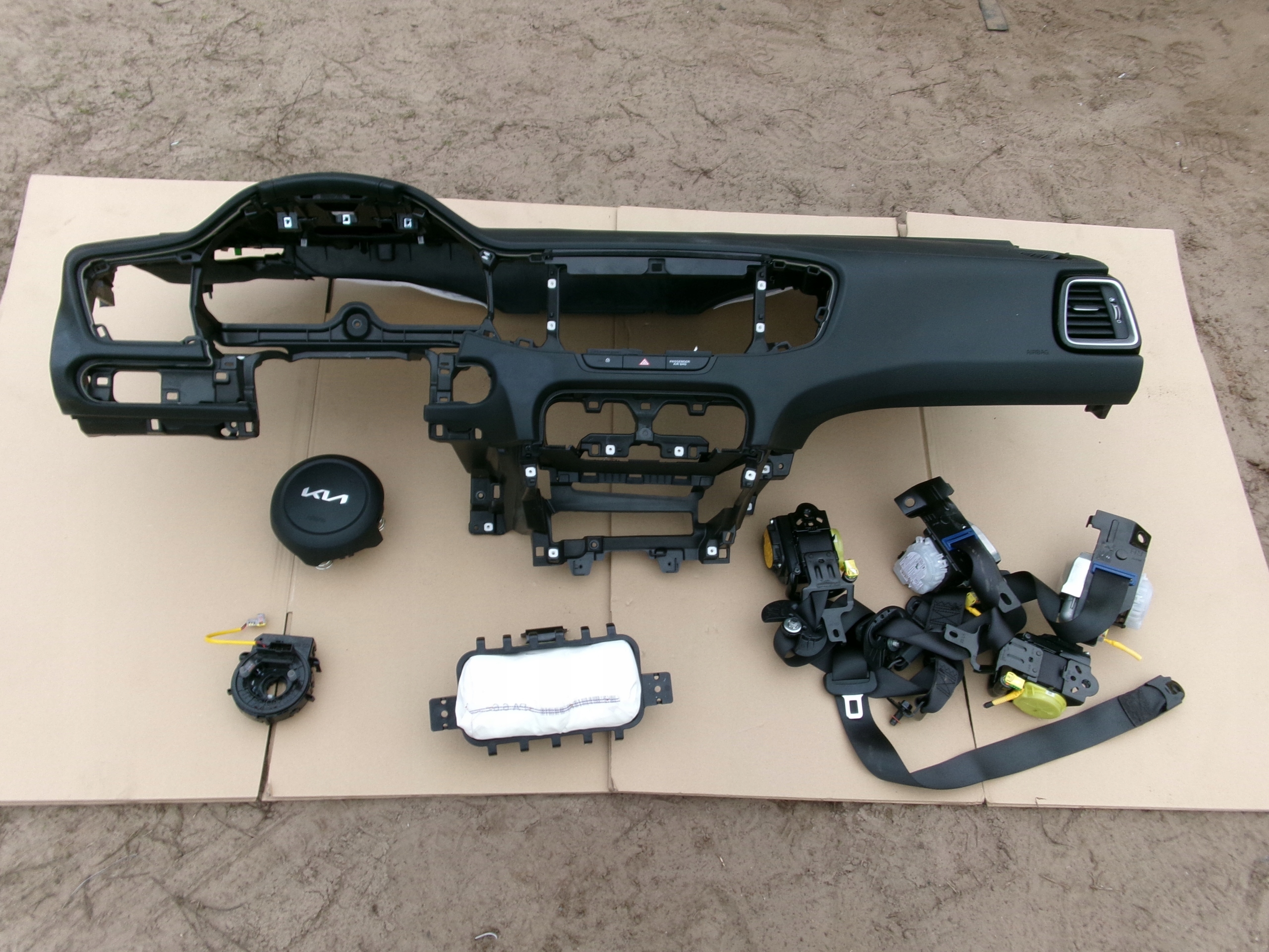 kia PROCEED торпеда подушки безопасности консоль