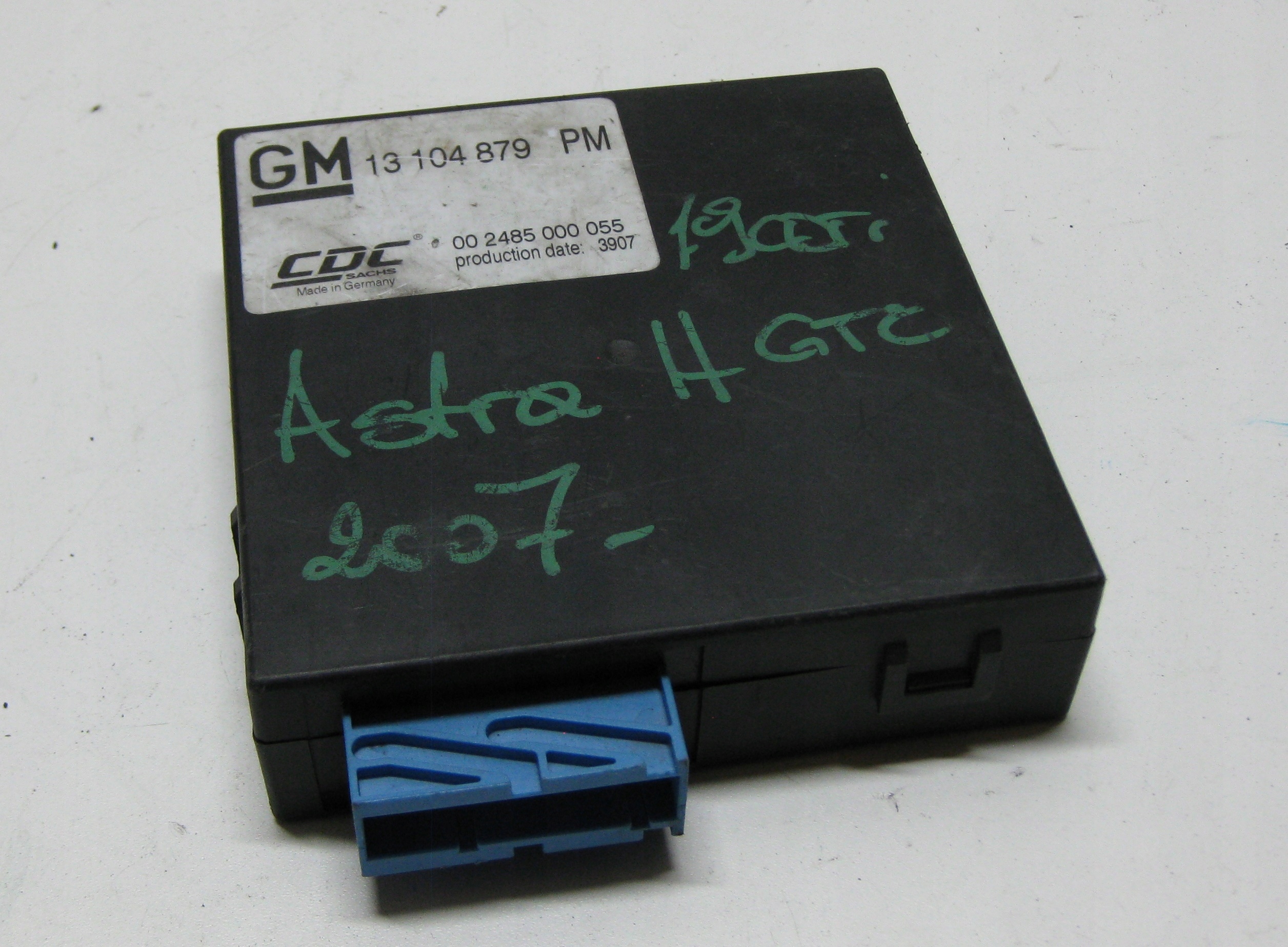 OPEL ASTRA H 1.9CDT 2007R module control unit springing 13104879PM