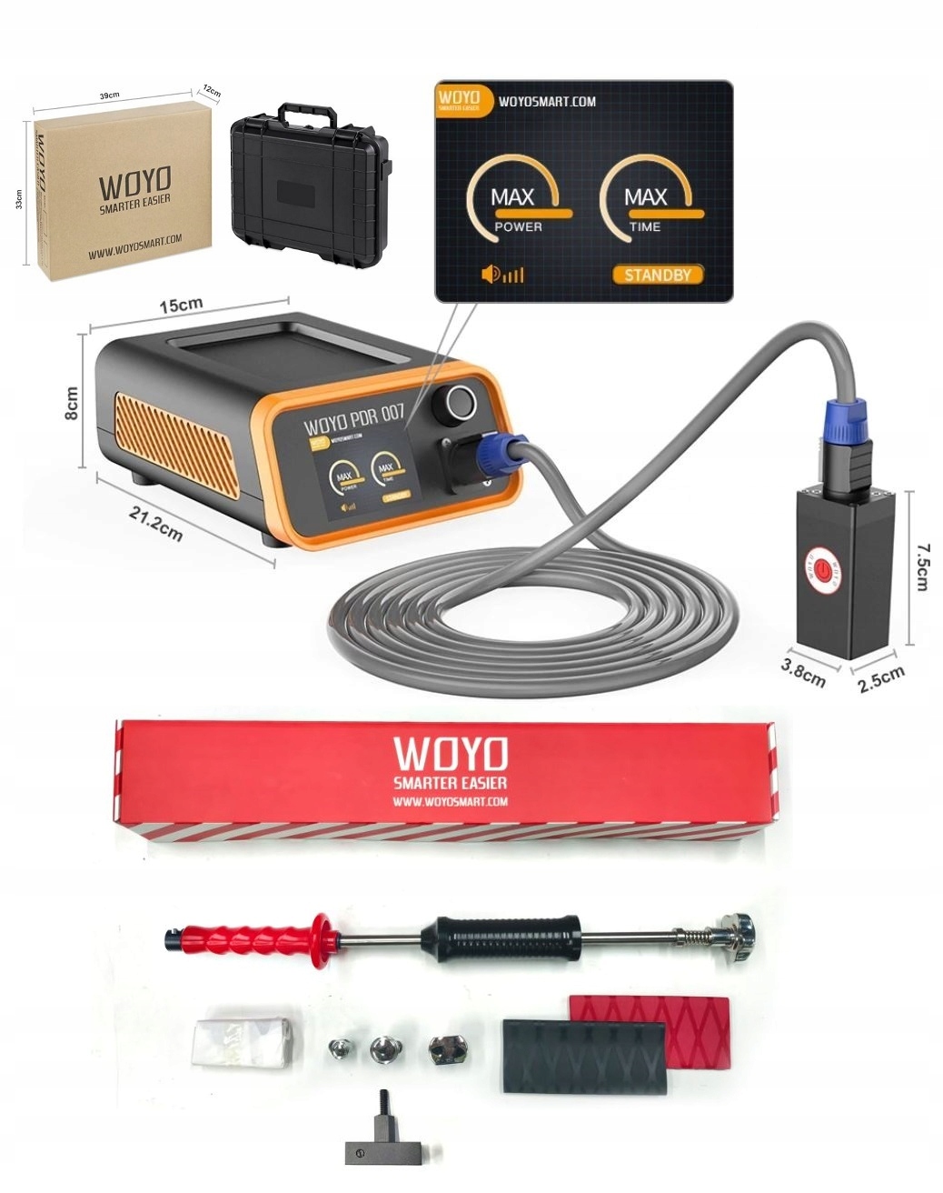 Woyo 007 Lepidlo za studena T-Hotbox Pdr Indukcia preliačin Grad Zmršťovanie Cold