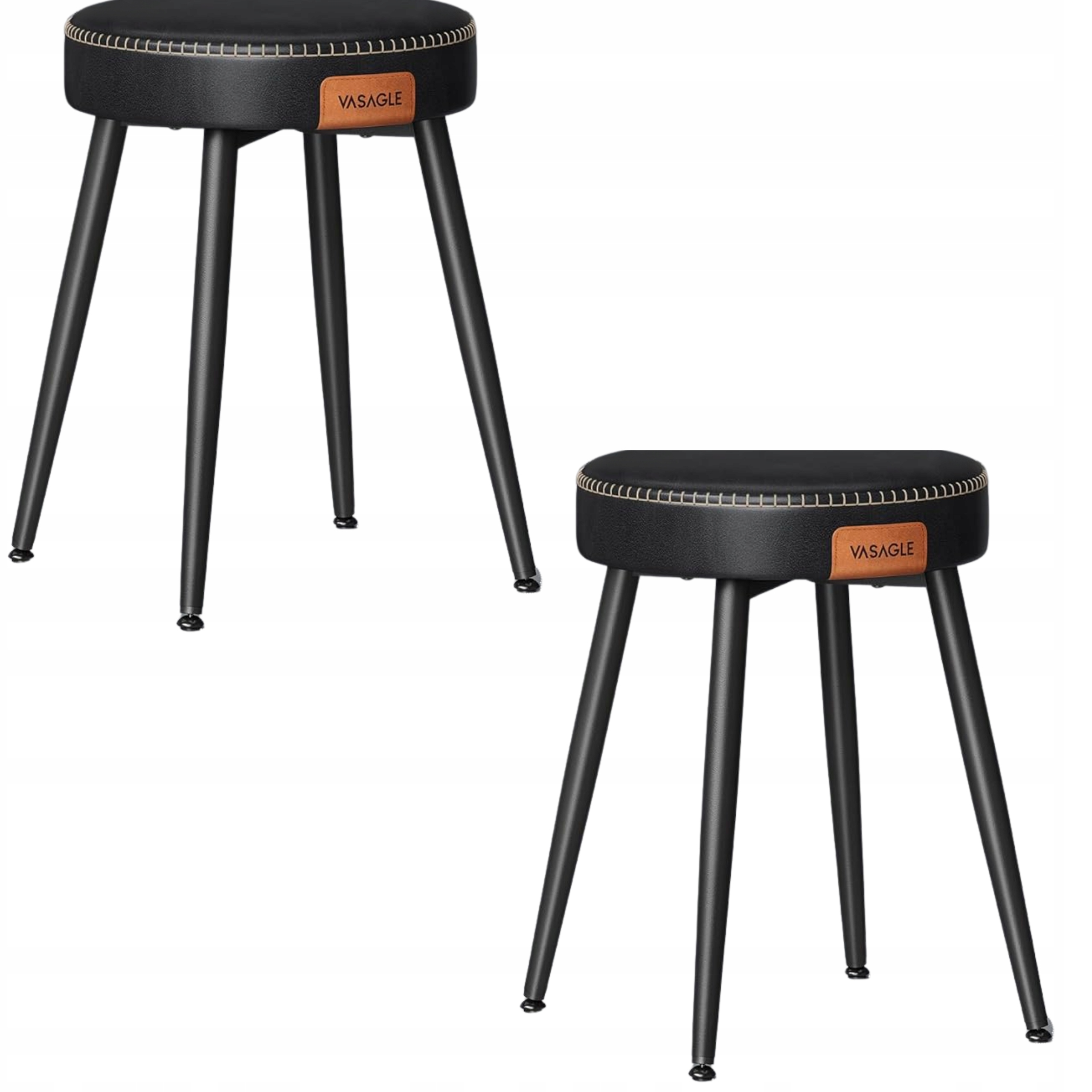 Čalúnené barové stoličky na kuchynský ostrov 2ks Hoker Kuchynská stolička