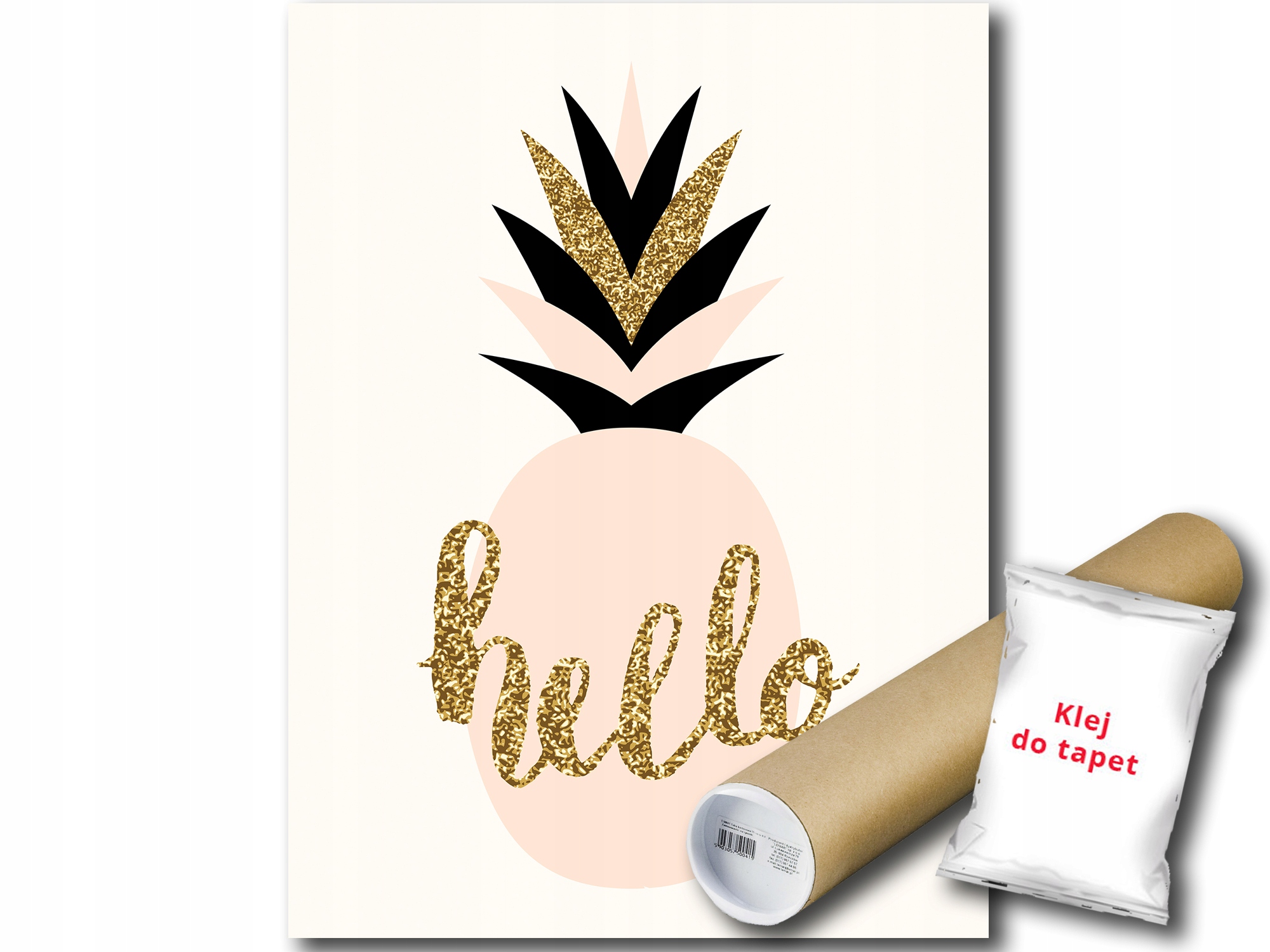 Fototapeta Ananas Hello 15F Panxl 206x275 F10780