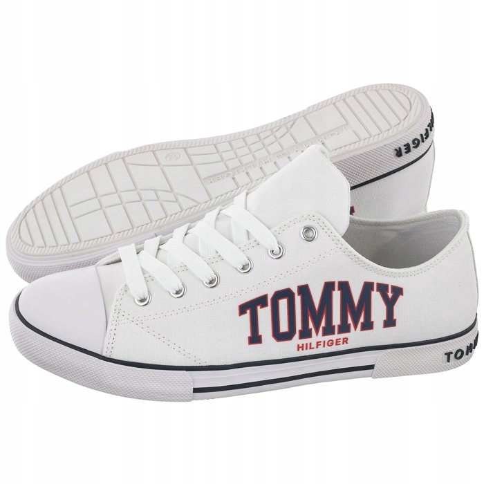 

Buty Trampki Tommy Hilfiger Low T3X4-32208 Białe
