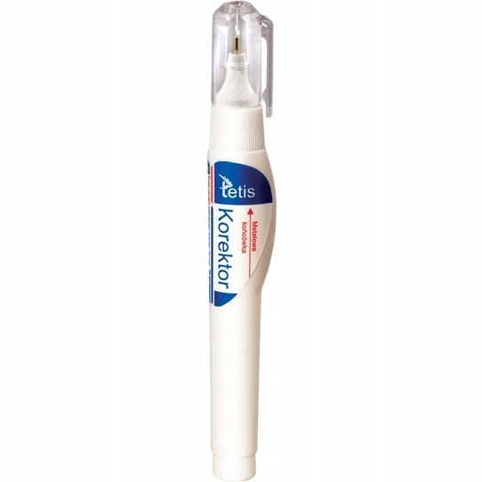

Korektor w piórze 7ml. BK001-AM Tetis