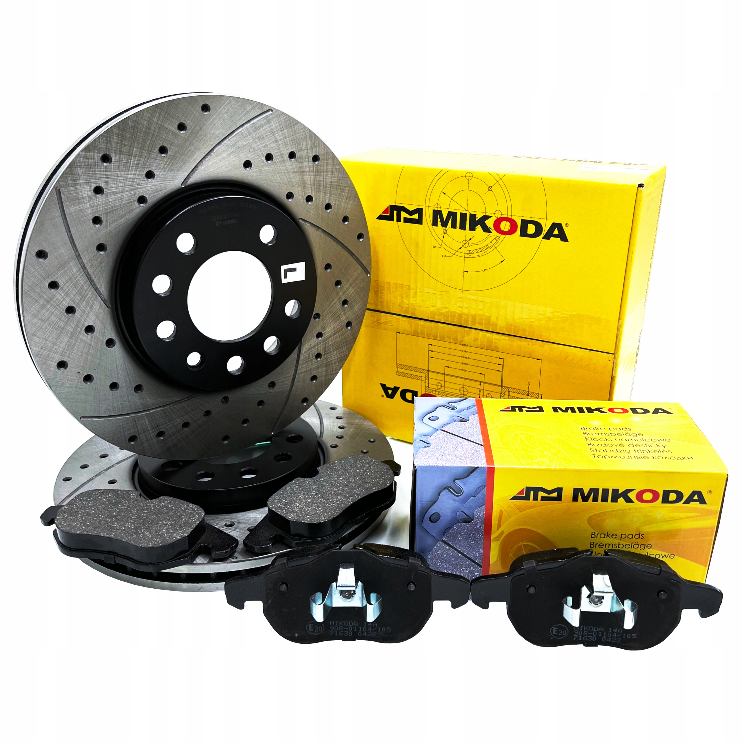 Tarcze Klocki MIKODA GT Opel Vectra C Signum Przód