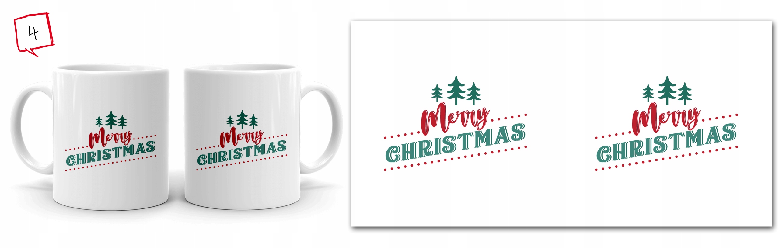 Kubek Świąteczny Prezent na Święta Mikołajki + wzory Rodzaj kubek