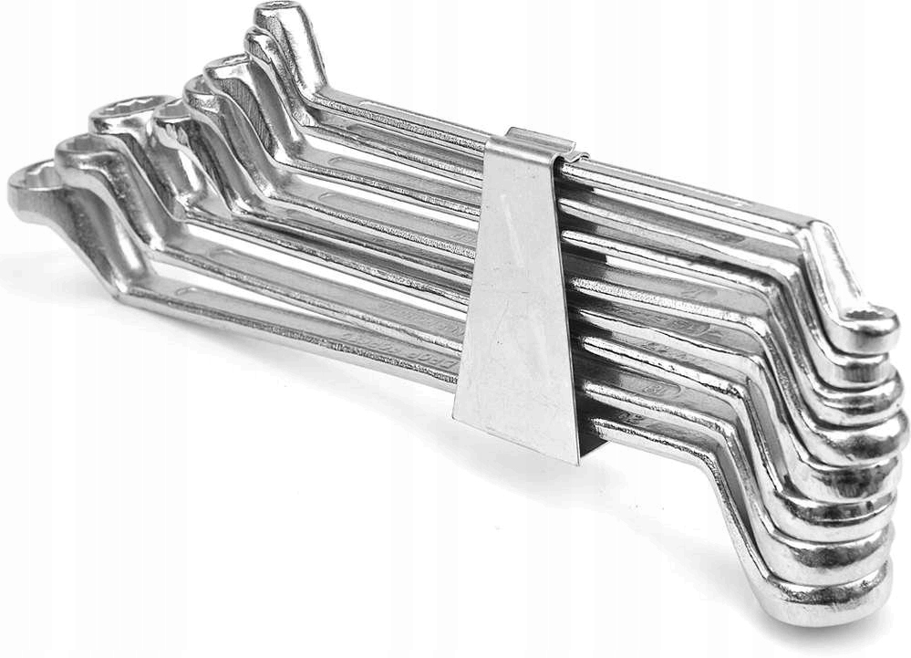 

Vorel Klucze Oczkowe Odgięte 6-22mm 8 sztuk 52570